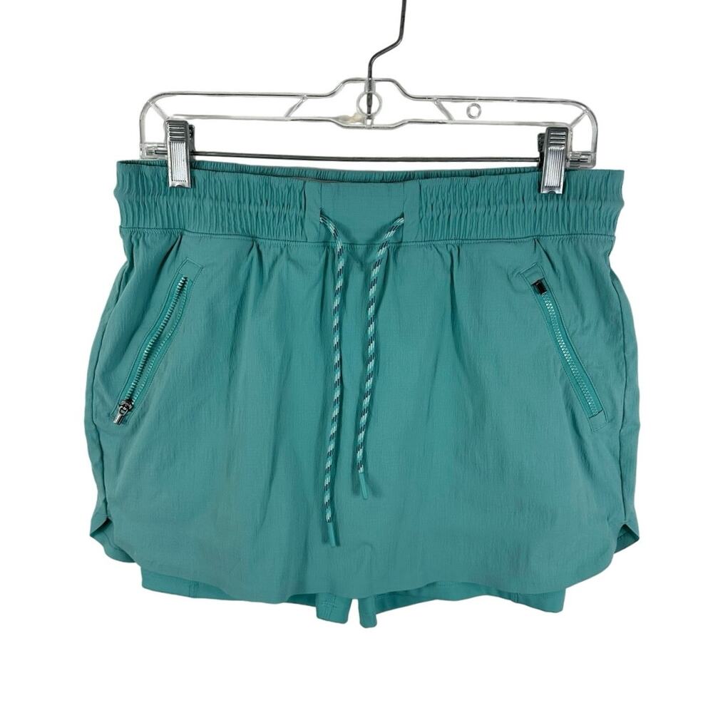 Athleta Trekkie Skort Sea Blue Size 6 Golf Tennis Ripstop Outdoor